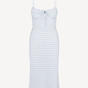 Realisation Par The Elsa Blue Gingham Dress NWT Sz XXL